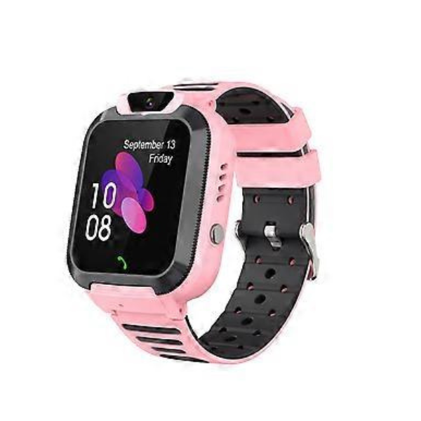 Montre Connectée Enfant Smart Kids – GPS, Appels, Caméra & Bouton SOS – Rose