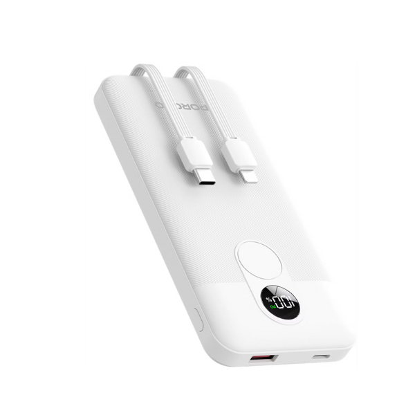 Porodo PB057 – Power Bank 10 000mAh 22,5W Fast Charge | Compact, Puissant et Ultra Fiable