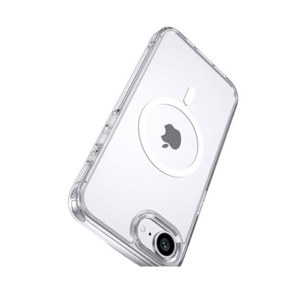 Coque Transparente MagSafe IC pour iPhone 16e — Protection Claire & Compatible Aimant