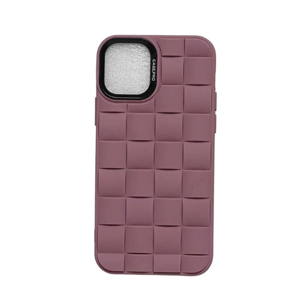 Coque Silicone Géométrique iPhone – Design Moderne, Protection Souple & Élégante