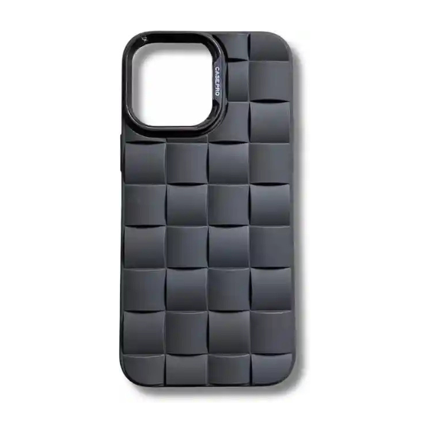 Coque Silicone Géométrique iPhone – Design Moderne, Protection Souple & Élégante
