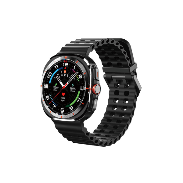 Montre Connectée Moxom MX-WH18 – Smartwatch Écran 1,53″, Bluetooth 5.3, Suivi Santé & Sport (Noir)