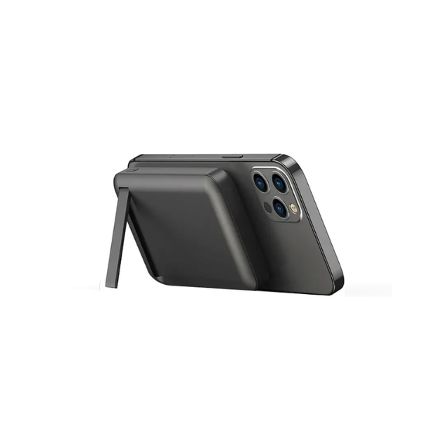 Batterie Externe Magnétique Snap Cube SC1000WHT 10000mAh – avec Charge Sans Fil Rapide & Support Compact