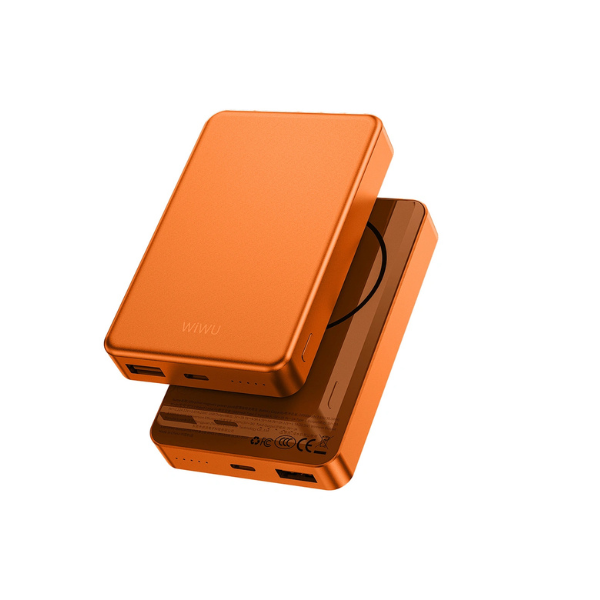 Power Bank P15-1 10000mAh
WiWU Ultra Thin Magnetic– Batterie Externe Magnétique Ultra Fine avec Charge Rapide Sans Fil & USB-C