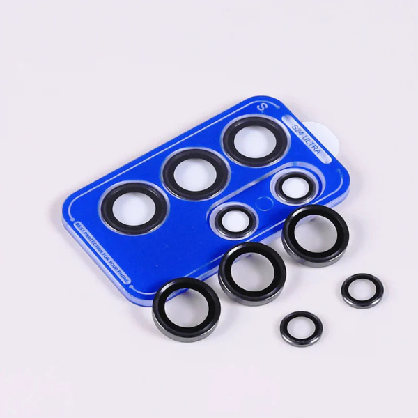 Protection Caméra Lito Pour S24 Ultra – Verre Saphir -Noir