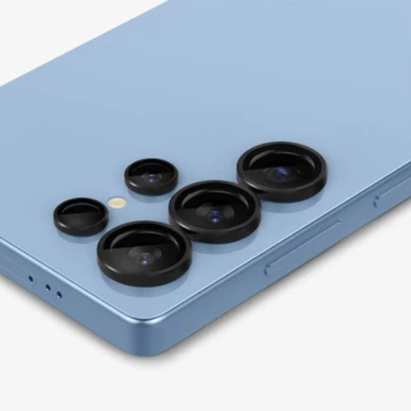 Protection Caméra Lito Pour S24 Ultra – Verre Saphir -Noir