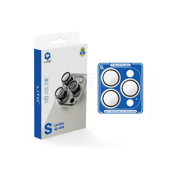 Protection Caméra Lito Pour Serie 17– Verre Saphir - Silver