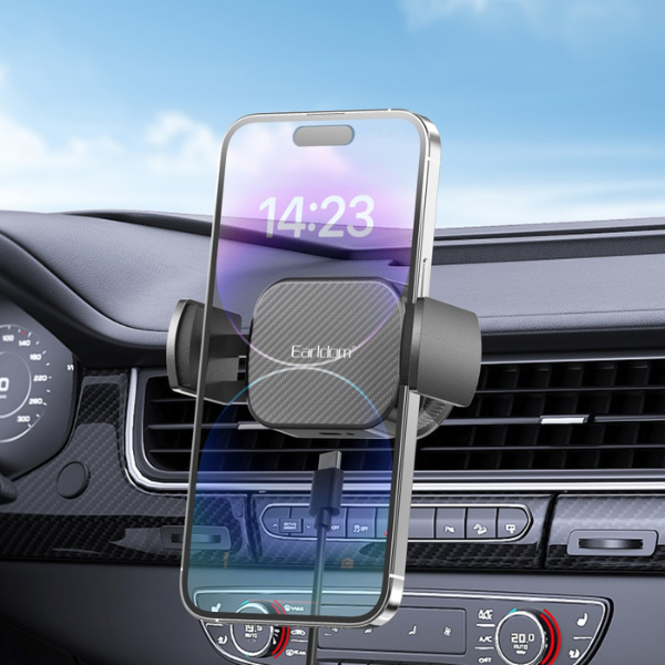Support Téléphone Universel avec Chargeur Sans Fil EARLDOM ET-WC44 – Noir