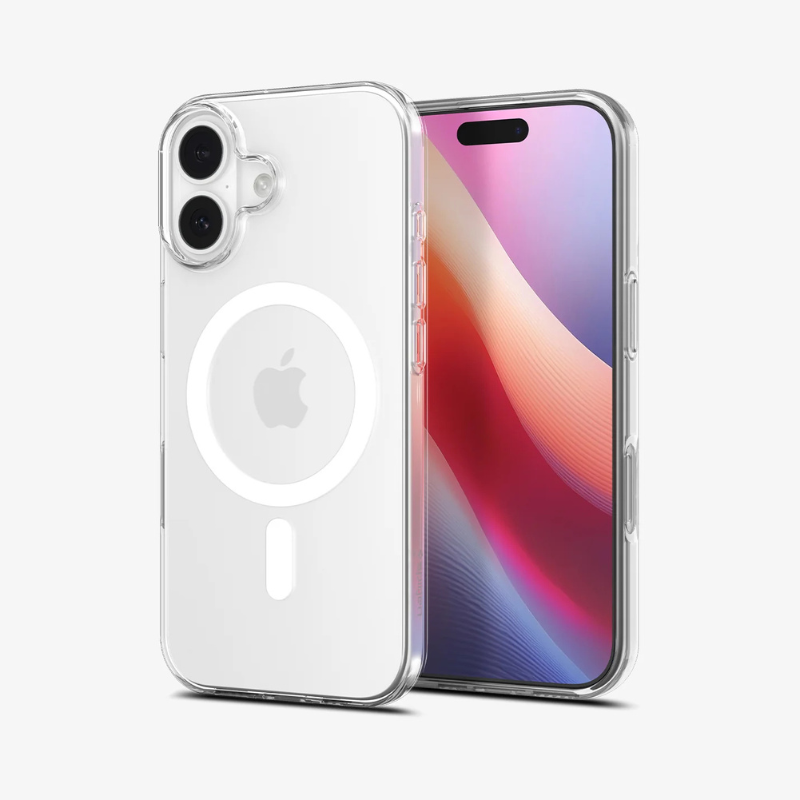 Coque Spigen Crystal Flex MagFit pour iPhone 17 — Transparente & Protection élevée
