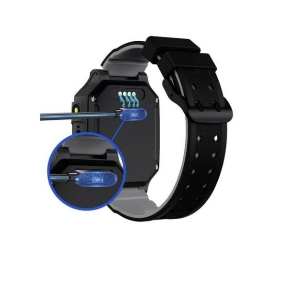 Smartwatch Enfant Smart2030 – Appels, SOS, Caméra, GPS & Alarme (Noir)