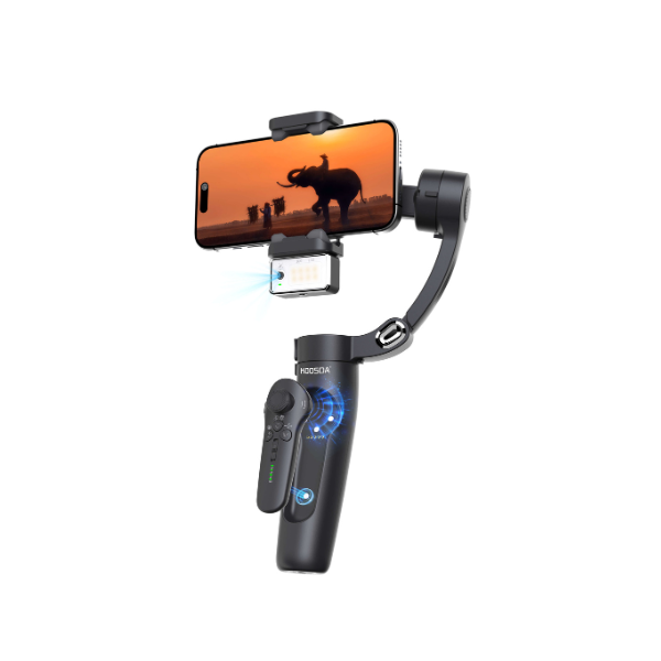 KOOSDA KM03 Gimbal 3 Axes AI – Stabilisateur Smartphone Intelligent Anti-Shake pour Vidéo Professionnelle