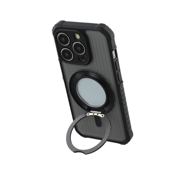 Coque Magnétique avec Support 360° pour iPhone et Samsung — PC + TPU