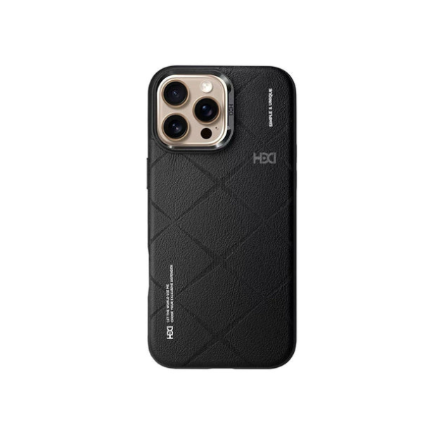 Coque Luxe en Simili-Cuir Texturé – Protection Élégante pour Smartphone