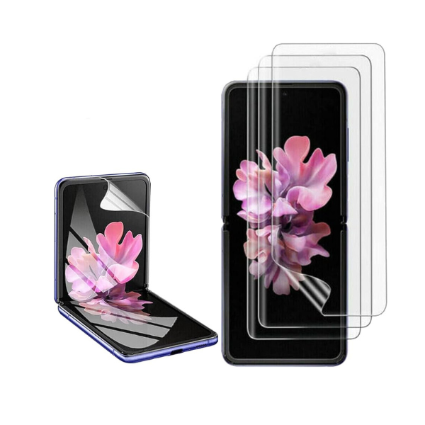 Protecteur d’écran Hydrogel Fourmor pour Samsung Galaxy Z Flip 6 — Film TPU Souple HD (Lot 2 pièces)