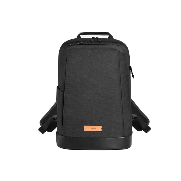 WiWU Elite Sac à Dos 15.6" Noir – Backpack Business Premium, Grande Capacité, Compartiment Laptop Sécurisé & Design Élégant