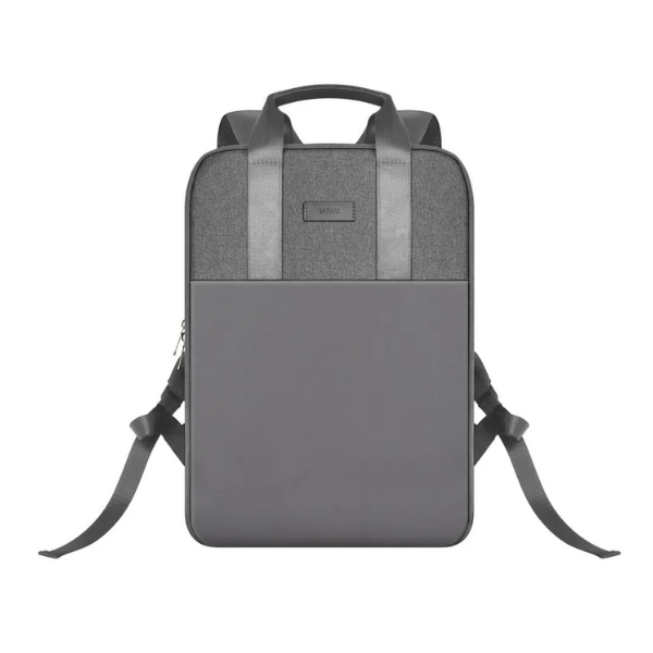 WiWU Sac à Dos Minimaliste Étanche 15.6" – Grande Capacité, Multi-Poches, Sac Business pour Ordinateur Portable & Accessoires Digitaux