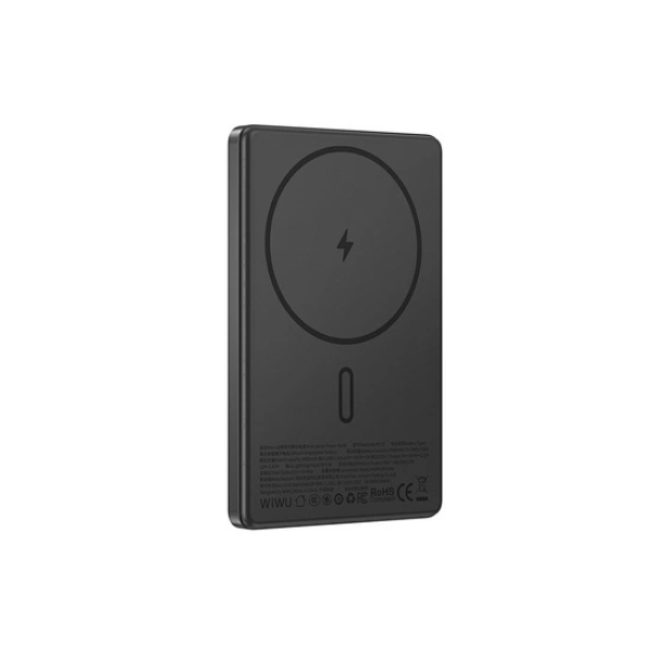 Power Bank Magnétique 5000mAh
WIWU Warriors Wi-P072– Charge Rapide PD 20W & Sans Fil 15W Ultra Fin MagSafe avec LED