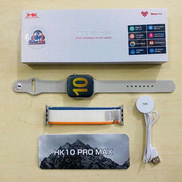 Montre Connectée HK10 Pro Max Series 10 – Écran Super AMOLED 90Hz