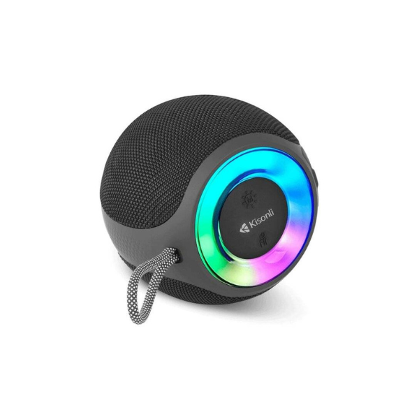 Enceinte Bluetooth Portable Puissante Kisonli T6 Mini Son Clair, Bass Profonde & Autonomie Longue