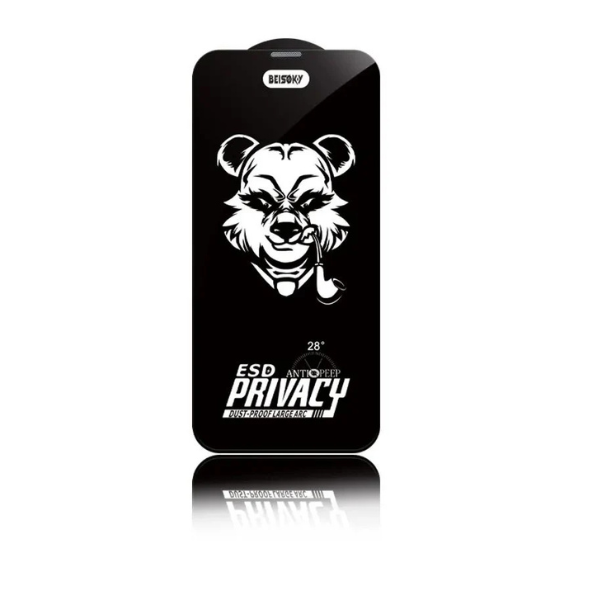 Beisoky Verre Trempé Privacy Premium pour iPhone – Protection d’Écran Anti-Espion, Haute Résistance & Clarté