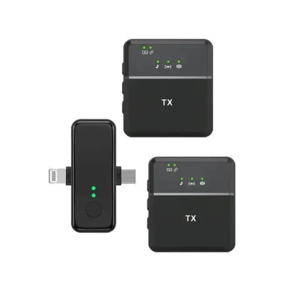 Kit de Microphones Sans Fil SX31 Duo – Double Micro Haute Qualité pour Enregistrements, Interviews et Vidéos