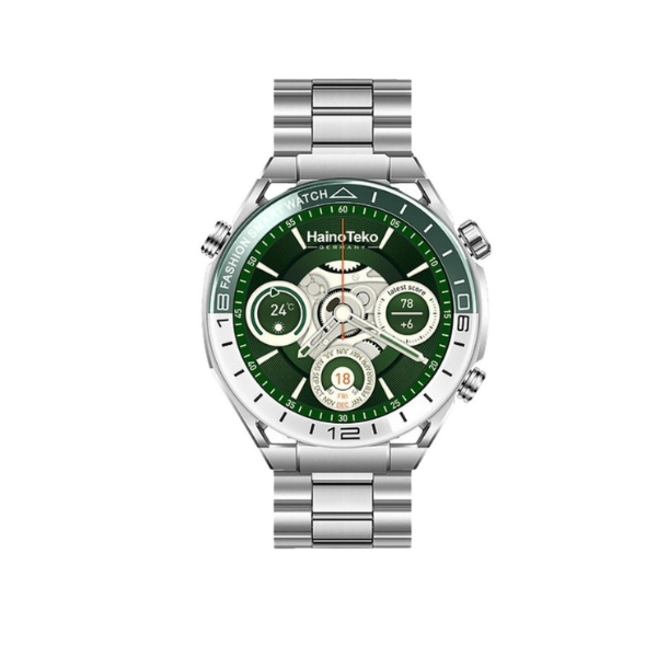 Montre Connectée HainoTeko RW-67 Ultimate – Écran AMOLED, Appels Bluetooth HD & Pack 3 Bracelets