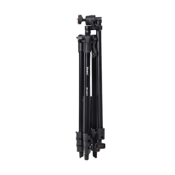 Tripod Stand JMARY KP-2207 Professional– Adjustable Aluminum Tripod with 360° Rotating Head