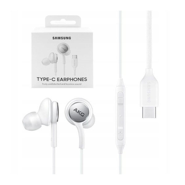 Écouteurs Filaires USB-C Samsung AKG Blanc – Kit Main Libre