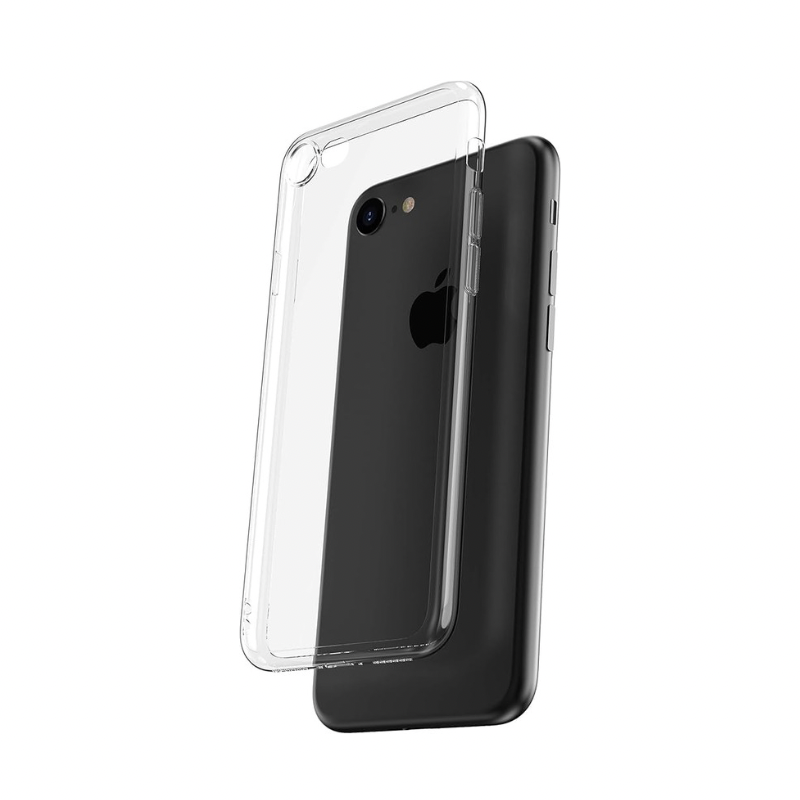 Coque Transparente en Silicone Souple – Compatible Apple iPhone 7/8/Se 2020