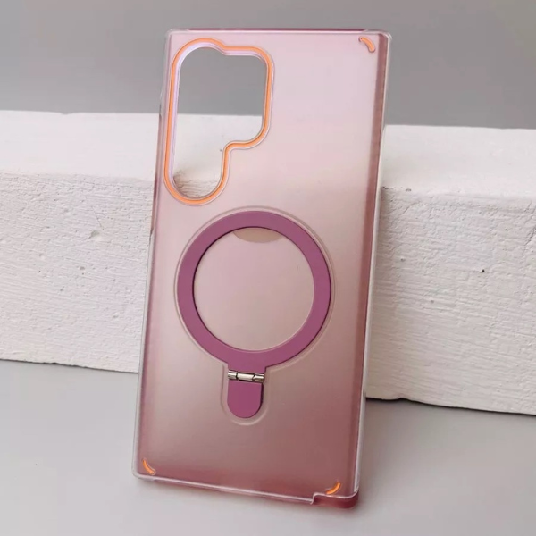 Coque K-TEL compatible Samsung – avec support de charge sans fil et protection complète