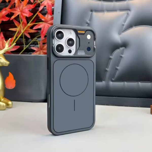 Coque Magnétique Silicone Liquide Toucher Doux Skin Feel avec Magnetic Protection Anti-Choc