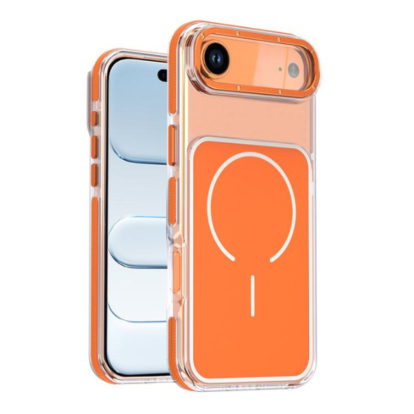 Coque Magnétique Duel-Couleur TPU & Acrylique pour iPhone 17 Air Avec Protection Camera (Copie)
