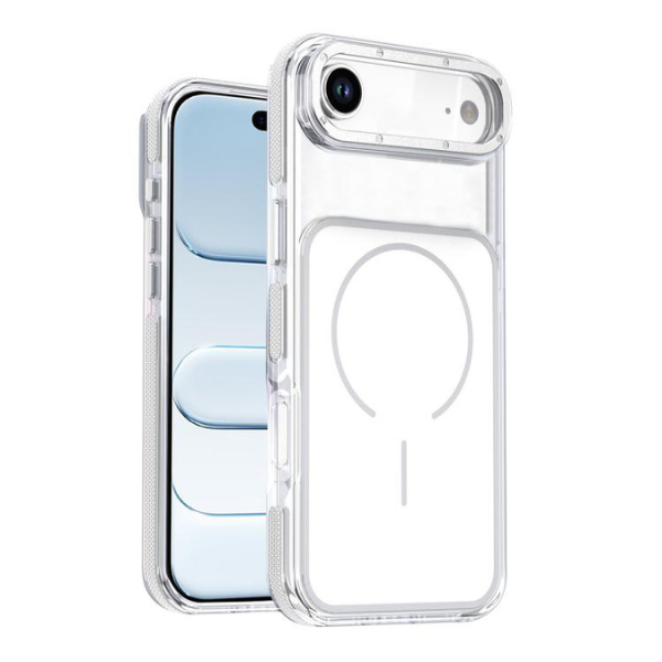 Coque Magnétique Duel-Couleur TPU & Acrylique pour iPhone 17 Air Avec Protection Camera (Copie)