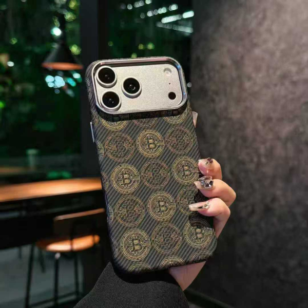 Coque Design Crypto Premium iPhone 17 Pro & 17 Pro Max – Texture Antichoc & Style Unique
