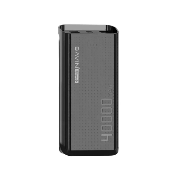 Power Bank 40 000 mAh BAVIN Y-PC077 Pro à Charge Rapide avec 4 Sorties USB & 3 Entrées Universelles