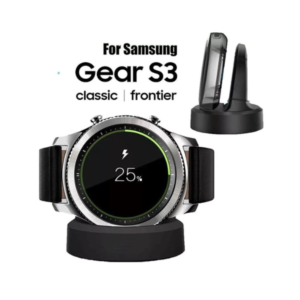Chargeur magnétique USB pour Samsung Gear S3 — station de recharge compacte