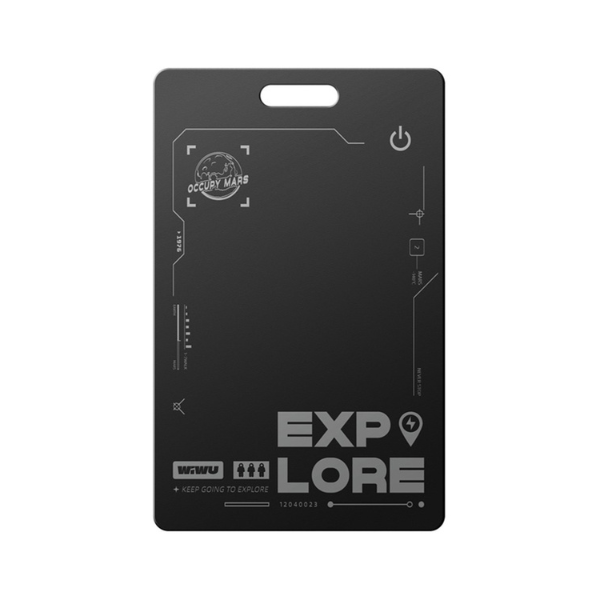 WIWU WT-03 iTag Localisateur Anti-Perte Carte pour Clés, Bagages & Objets - Compatible Apple Find My Network