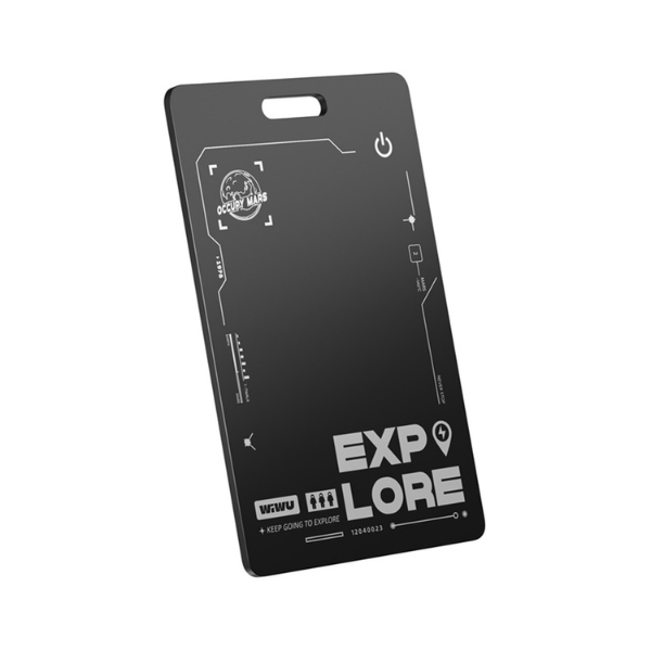 WIWU WT-03 iTag Localisateur Anti-Perte Carte pour Clés, Bagages & Objets - Compatible Apple Find My Network