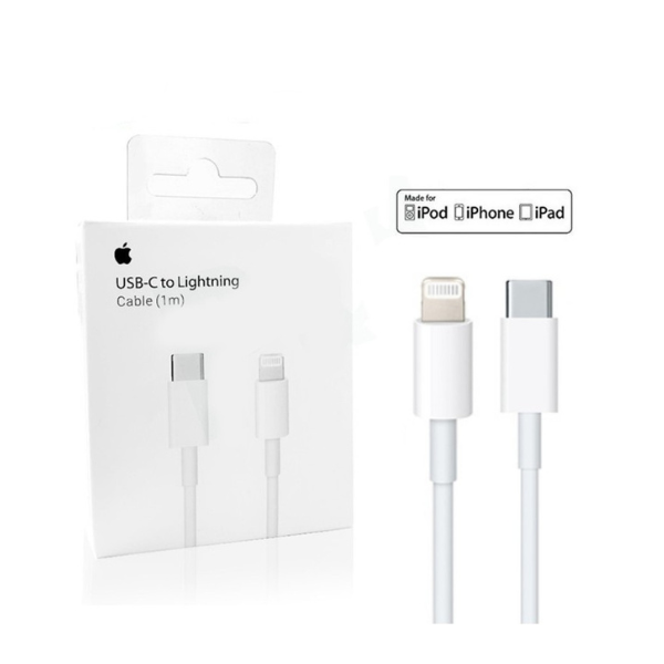 Câble Type-C vers Lightning 1 m — Charge rapide et transfert fiable (Orginal)
