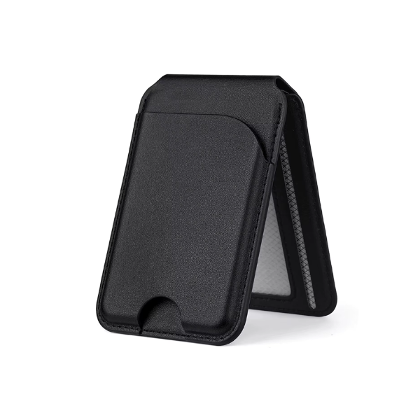 Portefeuille Magnétique en Cuir pour Smartphone – Porte-Cartes MagSafe Élégant, Ultra-Fin et Sécurisé