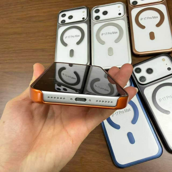 Coque Magnetic Frame Premium avec MagSafe – Protection Caméra Intégrale pour iPhone 17 Pro /iPhone 17 Pro Max