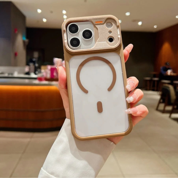 Coque MagSafe Circle Grip Antichoc Pour iPhone - Protection Premium & Design Moderne
