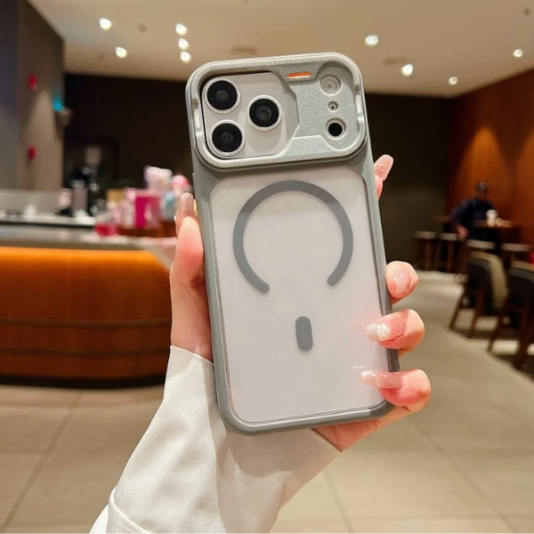 Coque MagSafe Circle Grip Antichoc Pour iPhone - Protection Premium & Design Moderne