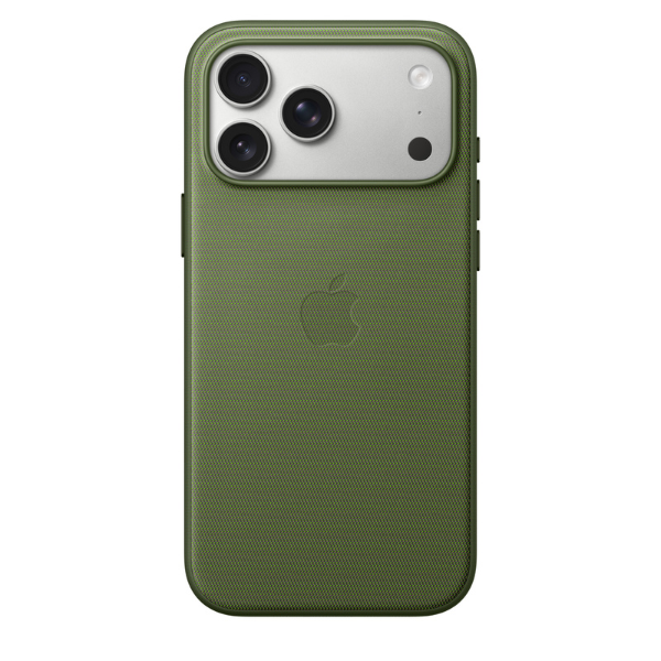 Coque Tech Woven avec MagSafe pour iPhone 17 Pro & 17 Pro Max – Protection Tissée Premium & Design Élégant Vert