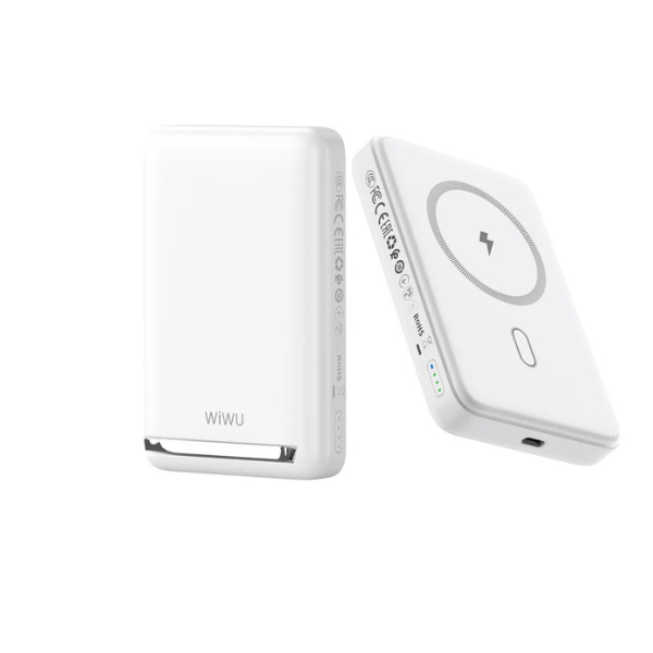 WIWU Power Bank MagSafe Wi-P043 – Batterie Externe Sans Fil 10 000 mAh – Charge Rapide Magnétique