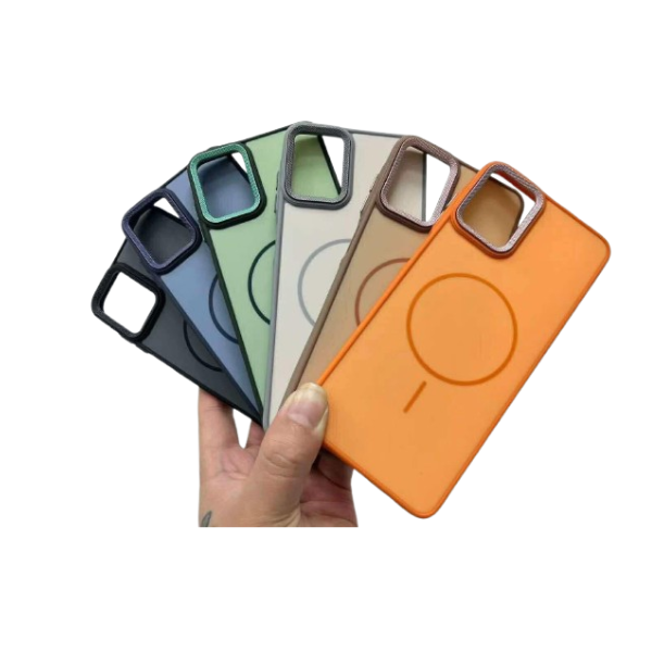 Coque Magnétique Mate pour Smartphone – Protection Élégante, Antichoc & Compatible MagSafe
