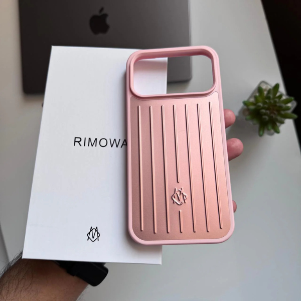 Coque Texture RIMOWA  pour iPhone 17 Pro & 17 Pro Max – Étui Luxe Ultra-Robuste avec Protection Complète