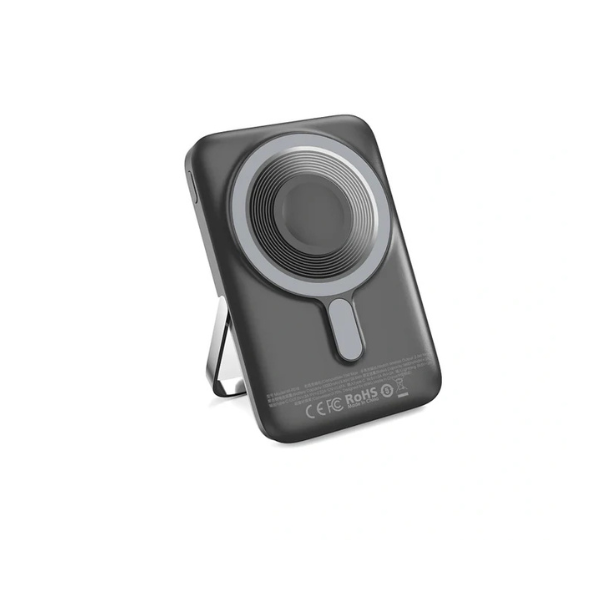WIWU Elite Power Bank Magnétique 10 000mAh avec Support – Charge Rapide et Design Compact