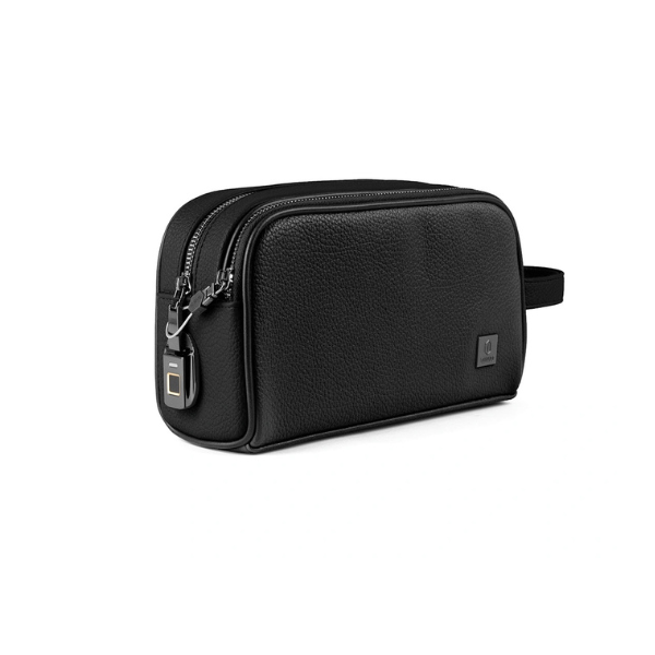 WiWU Phantom Fingerprint Lock Pouch Pro – Sacoche Intelligente Sécurisée avec Verrouillage par Empreinte Digitale
