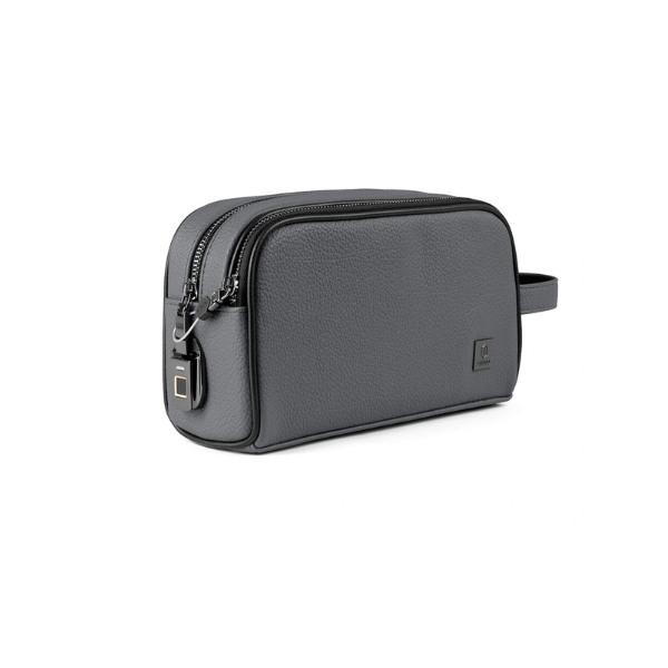 WiWU Phantom Fingerprint Lock Pouch Pro – Sacoche Intelligente Sécurisée avec Verrouillage par Empreinte Digitale